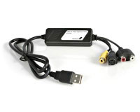 Startech.com Cable de Captura de S-Video y Video Compuesto a USB con Audio (SVID2USB2)